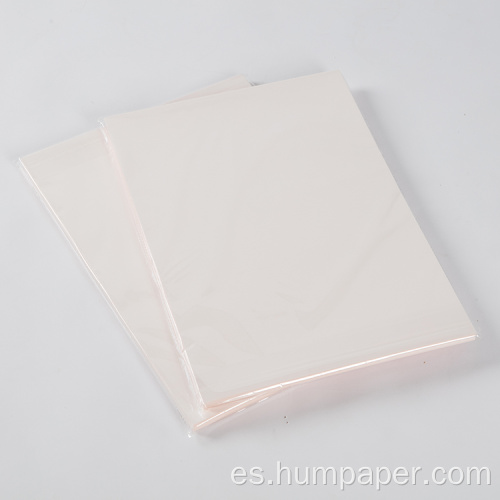 A4 papel de sublimación con recubrimiento seco y rápido